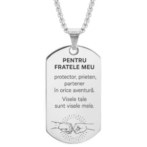 Nemuritor pentru frate - gravură personalizată - Bejessa